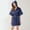 Navy, variant on Women's Hooded Silk Robes Satin Kimono Robe Short Bathrobe Bridesmaid Wedding Party Sleepwear Hooded Bathrobes for Women Petite Japanese Robes for Women plus Size Light Robe Zipper plus Size Robes for