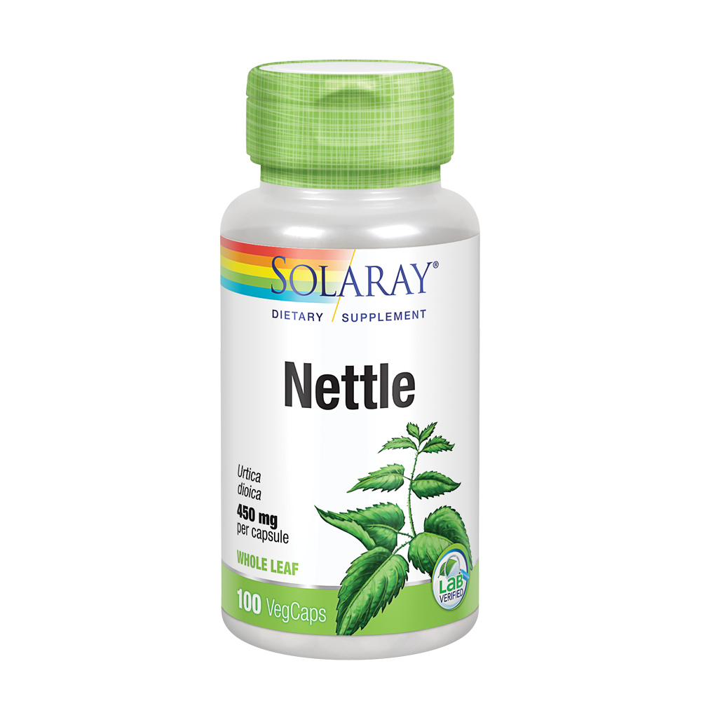 Solaray Nettle Leaf 450mg Healthy Kidney, Urinary & Prostate Support