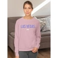 thumbnail image 2 of Las Vegas Usa Sports Style Sweatshirt Women -Image by Shutterstock, Female x-Large, 2 of 4