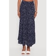 thumbnail image 3 of Women's Ditsy Floral High Waisted Tiered Maxi Skirt, 3 of 4