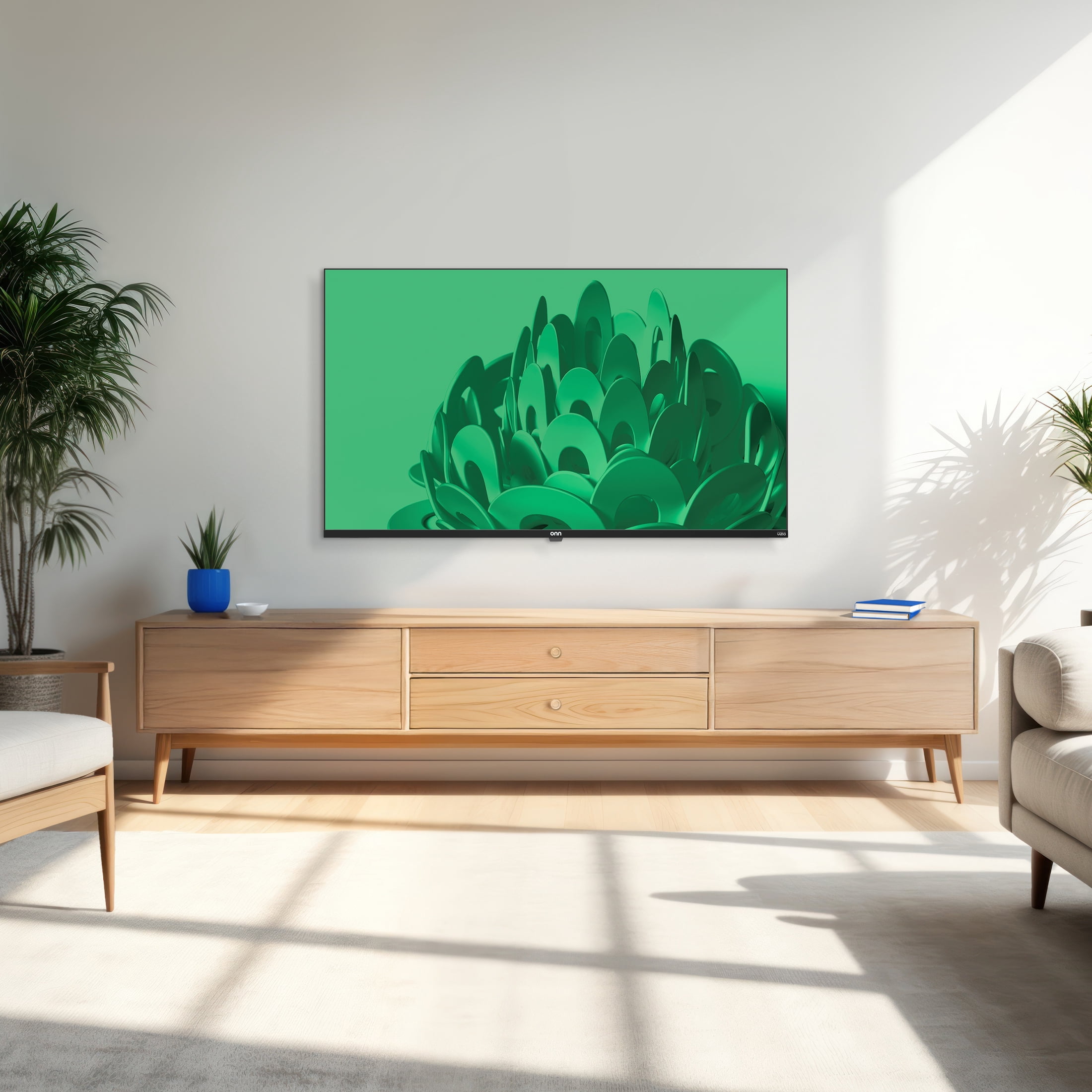 onn 43" Class 4K UHD Powered by VIZIO Smart Television, 43S4V1