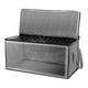 thumbnail image 1 of Bolsa de Almacenamiento de Ropa Sunnimix Organizador Plegable para Mantas Edredones Gris 58x31x30cm, 1 of 8
