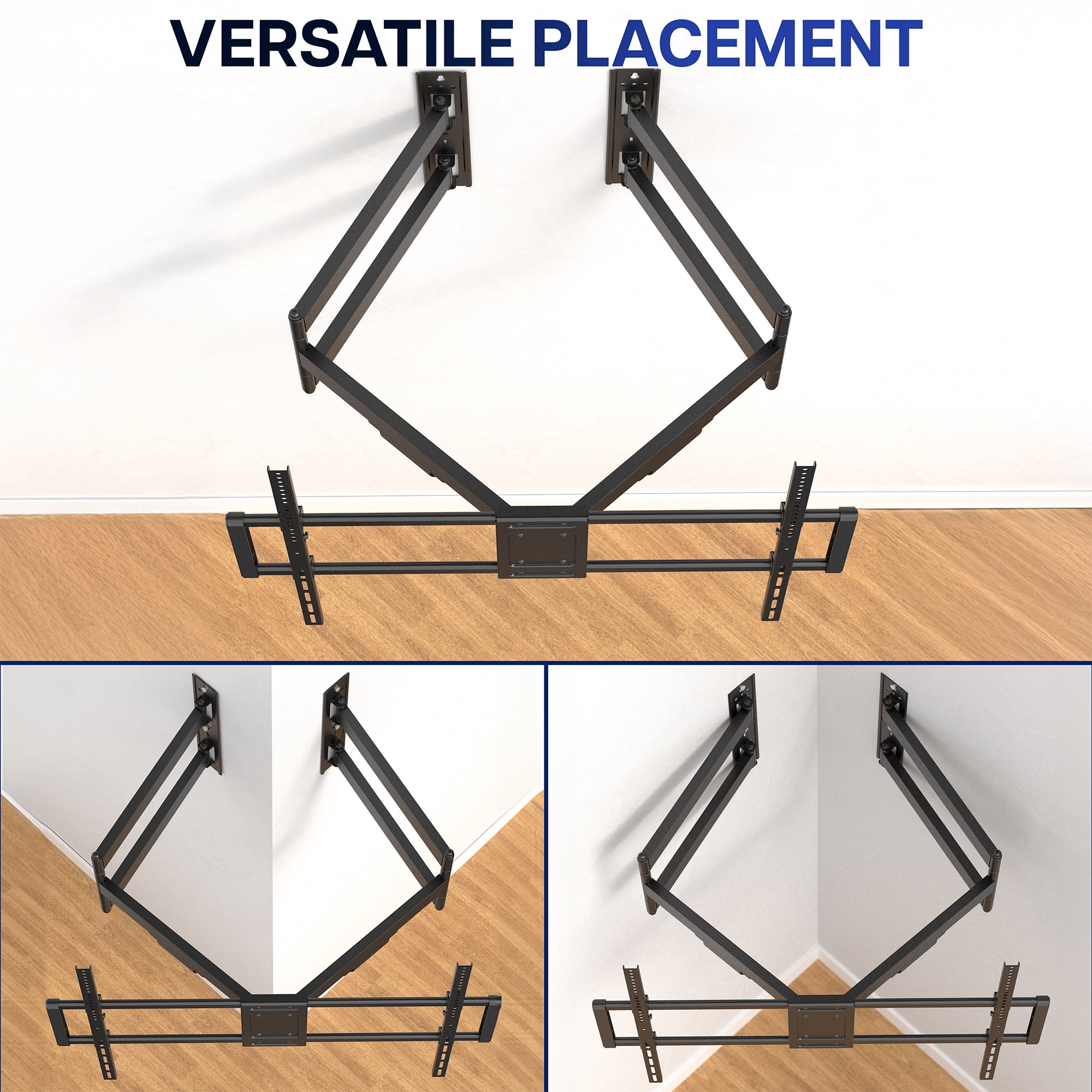 VIVO Full Motion Corner Wall TV Mount Bracket for 46" to 100" Flat Screens