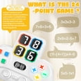 thumbnail image 2 of Beefunni 24 Point Math Game Toy for Kids 8–12, Electronic Math Learning Machine, STEM Educational Toys, Mental Math Training Game, Brain Teaser Toy, Gifts for Boys Girls Classroom Home, 2 of 7