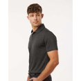 thumbnail image 2 of AllPro 4HM00 Performance Mélange Polo-Black Melange-XS, 2 of 6