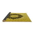 thumbnail image 2 of Ahgly Company Indoor Rectangle Medallion Yellow Traditional Area Rugs, 7' x 10', 2 of 4
