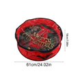 thumbnail image 3 of Contenedor de Almacenamiento de Corona Bolsa de Almacenamiento de Corona de Navidad Contenedor Del Festival de la Cinta con Tela Transparente Resistente Al Desgarro de la Ventana Set de 2 Piezas Ornam, 3 of 6