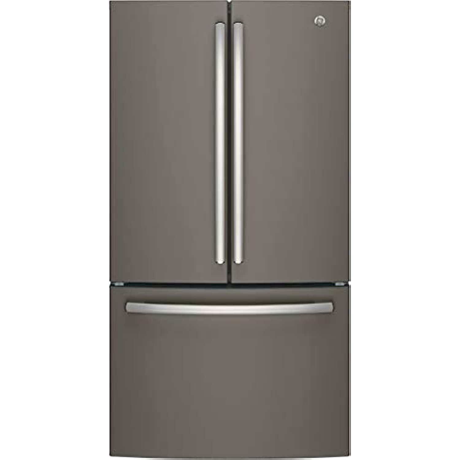 GE GNE27JMMES 36 French Door Refrigerator with 27 cu. ft. Total Capacity in Slate