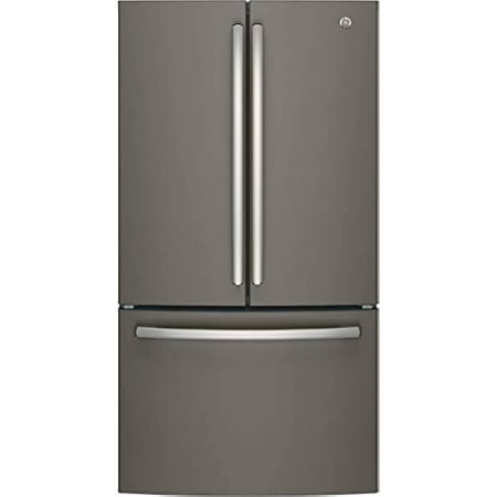 GE GNE27JMMES 36 French Door Refrigerator with 27 cu. ft. Total Capacity in Slate