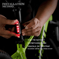 thumbnail image 5 of "Casco De Bicicleta Con Accesorios De Ciclismo Luz Trasera Belug, Negro ", 5 of 5