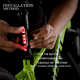 thumbnail image 5 of "Casco De Bicicleta Con Accesorios De Ciclismo Luz Trasera Lab.G,  Negro ", 5 of 5