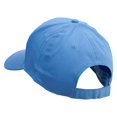 thumbnail image 3 of Breast Cancer Hot Pink Ribbon Embroidered 5 Panel Cap - Blue OSFM, 3 of 5