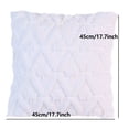 thumbnail image 2 of Throw Pillow Covers 18x18 Inch, Soft Plush Decorative Square Pillowcases, Farmhouse Holiday Cushion Covers for Couch Sofa Living Room Bedroom Outdoor Home Decor, 2 of 6