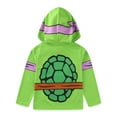 thumbnail image 3 of Nickelodeon Teenage Mutant Ninja Turtles TMNT Donatello Long Sleeve Hooded Shirt (Boys), Sizes 4-20, 3 of 7