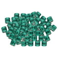 thumbnail image 2 of Anillos de pie de aluminio multicolor Yuyangstore 8mm Verde Bandas para piernas de paloma, 2 of 8