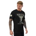 thumbnail image 4 of REVIVAL Fitted men T-shirt (Black, XS), 4 of 4