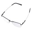 thumbnail image 1 of Gafas Fotocromáticas De Medio Borde, Gafas Con Bloqueo De Luz Azul, Lentes Transparentes Portátiles, Ergonómicas Y Flexibles, De Moda Para Personas Mayores Para Viajes, 1 of 7