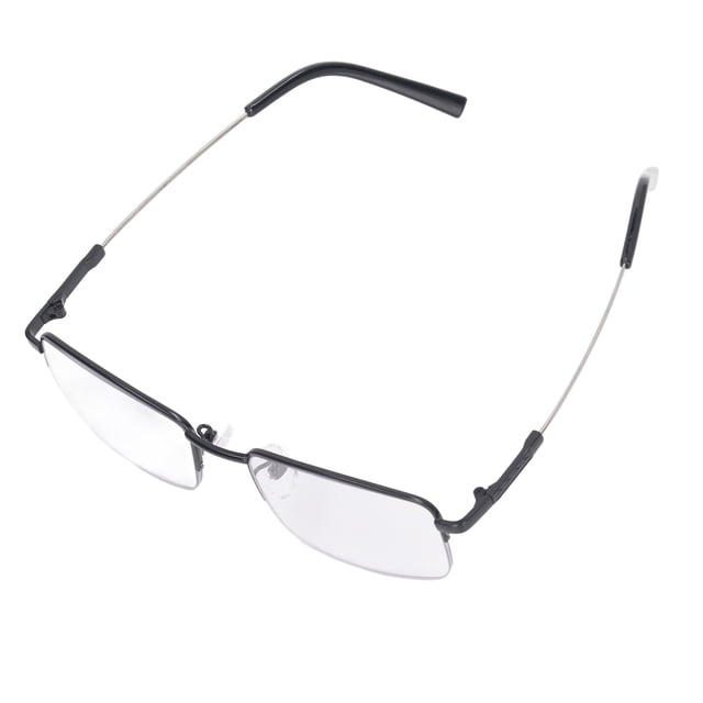 Gafas Fotocromáticas De Medio Borde, Gafas Con Bloqueo De Luz Azul, Lentes Transparentes Portátiles, Ergonómicas Y Flexibles, De Moda Para Personas Mayores Para Viajes