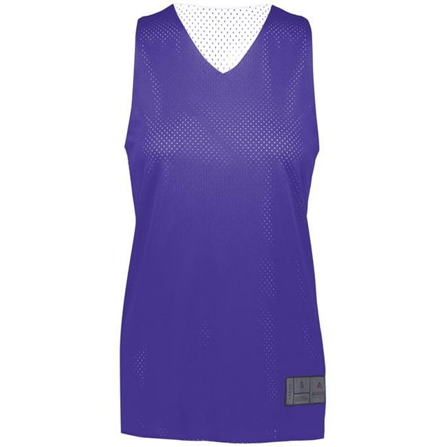 ASI 163.450.L Jersey 2.0 Réversible en Maille Tricotée pour Femmes, Violet et Blanc - Grand