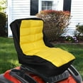 thumbnail image 3 of FOMIYES Yellow Lawn Mower Seat Cover Protective Riding Tractor Seat Cover Durable Polyester Cotton, 3 of 5