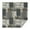 Geometric and Floral, variant on Ethnic Geometric Striped Pattern Square Tablecloth,Waterproof Square Table Cover,Wipeable Spillproof Washable Table Cover for Home Kitchen Party Decor 42"X42"(107x107cm)