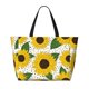 thumbnail image 2 of Easygdp Sunflowers Bolsa de Viaje de Playa de Gran Capacidad, Bolsa Tote Perfecta para la Playa, Escapadas de Fin de Semana y Viajes, 2 of 7