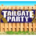 thumbnail image 1 of Tailgate Party 13 oz Vinyl Banner With Metal Grommets, 1 of 4