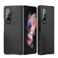 thumbnail image 1 of SaniMore for Samsung Galaxy Z Fold 4 (7.6" 2022) Case, Durable Wear-resstant PU Leather Skin + Shockproof Anti-drop Anti-scrcatch No-fingerprint Protective Shell for Samsung Galaxy Z Fold 4, Black, 1 of 5