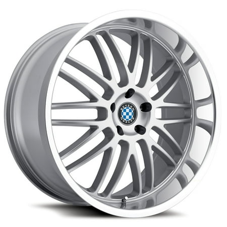 Beyern Wheels - Beyern Mesh 15x7 4x100 +27mm Silver Wheel Rim