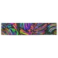 thumbnail image 2 of MKHERT Colorful Palm Leaves Table Runner for Kitchen Wedding Party Home Decor 16x72 inch, 2 of 4