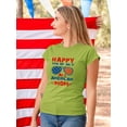 thumbnail image 2 of 4Th July All American Mom T-Shirt Women -Image by Shutterstock, Female XX-Large, 2 of 4