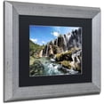 thumbnail image 2 of Trademark Fine Art "Pearl Shoal V" Canvas Art by Philippe Hugonnard, Black Matte, Silver Frame, 2 of 4