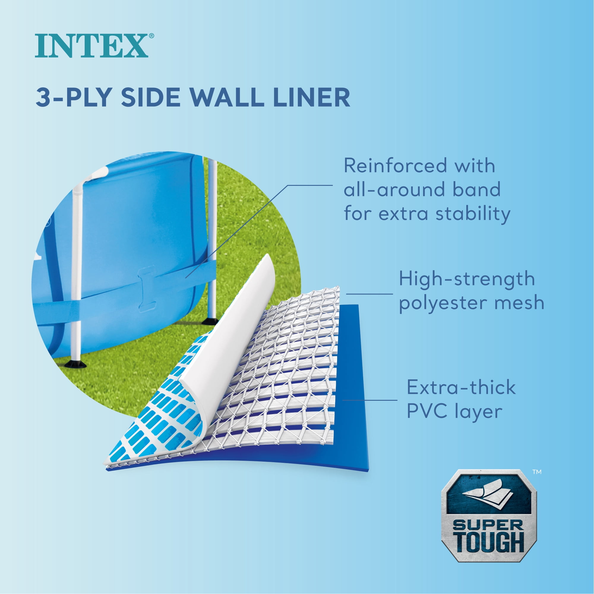 Open Box Intex 12 x 30 Metal Frame Set Swimming Pool w/ Filter Pump (2 Pack)