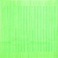 thumbnail image 1 of Ahgly Company Indoor Square Abstract Green Contemporary Area Rugs, 8' Square, 1 of 1