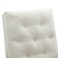 thumbnail image 2 of Triple Tree Glider Rocking Chairs Modern Living Room Ergonomic Rocker, Beige, 2 of 7