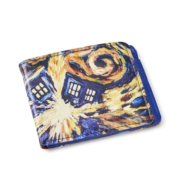Bi-Fold Wallet Van Gogh Exploding TARDIS