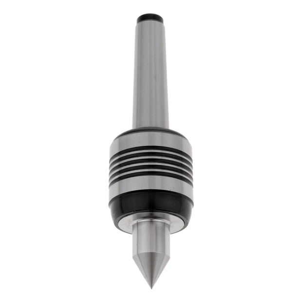 Herramienta de torneado de torno de triple rodamiento Morse de 1 pieza hecha de material acero de resistente y duradero 130 x 33 mm DYNWAVEMX Centro rotatorio de torneado en vivo