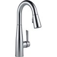 thumbnail image 1 of Grifo de cocina, grifo de fregadero de tres funciones con agua fría y caliente, color gris, 1 of 3