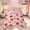 Pink Basketball, variant on Feelyou Yellow Softball Full Size Comforter Sets for Girls, Cute Pink Bowknot Baseball Bedding Comforter Set, Pink Reversible, 3pcs, 1 Comforter and 2 Pillowcases