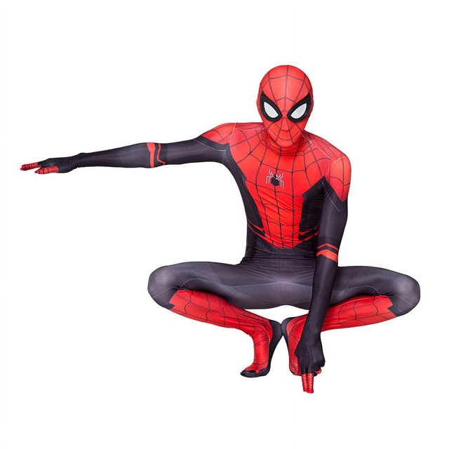 Miles Morales-disfraz de Spiderman para niños, traje de Peter Parker Zentai de superhéroe, de LICRA