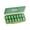Green, variant on 14-Compartment Weekly Pill Organizer with Lock, Portable Medicine Storage Box for Daily Vitamins & Supplements, Secure Travel Case for Medication Schedule
