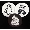 thumbnail image 3 of Designer Stencils C783 Penguin, Panda and Polar Bear Cookie Set by Designer Stencils,, 3 of 4