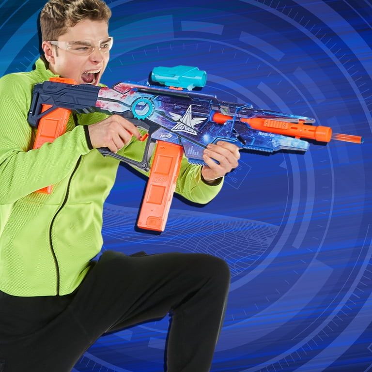 Nerf, Foam Dart Blaster, Loadout Galactic Commander, 3 Attachments