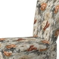thumbnail image 4 of Designart "Rustic Romance In Lace V" Brown Floral Upholstered Accent Chair - Cottage Arm Chair For Living Room, 4 of 7