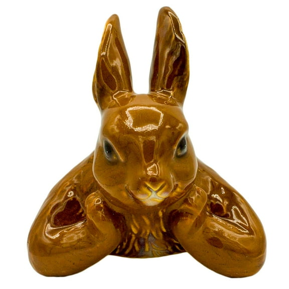 Ceramic Rabbit Pot Peeker