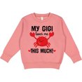 thumbnail image 2 of Inktastic My Gigi Loves Me Grandkids Toddler Sweatshirt, 2 of 4