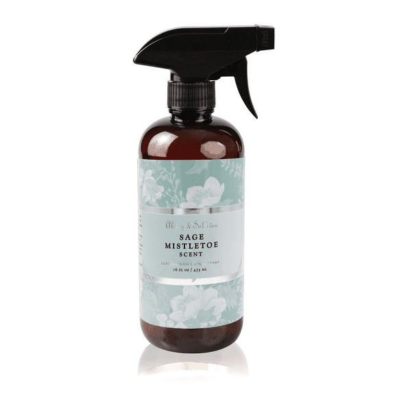 Abbey & Sullivan, Linen and Room Spray, Sage Mistletoe, 16 oz.
