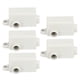 thumbnail image 2 of Quick Terminal Blocks 5pcs Electroplated Insulated Housing Double Screw Fixing T Type Inline Junction Connector Box for Ceiling Lamp for Ammeter, 2 of 8