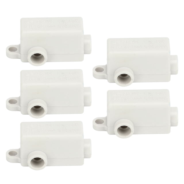 Conectores de cables, bloques de terminales rápidos de 5 piezas Bloques de terminales rápidos Conector de cable rápido Bloque de terminales Funcionalidad inteligente