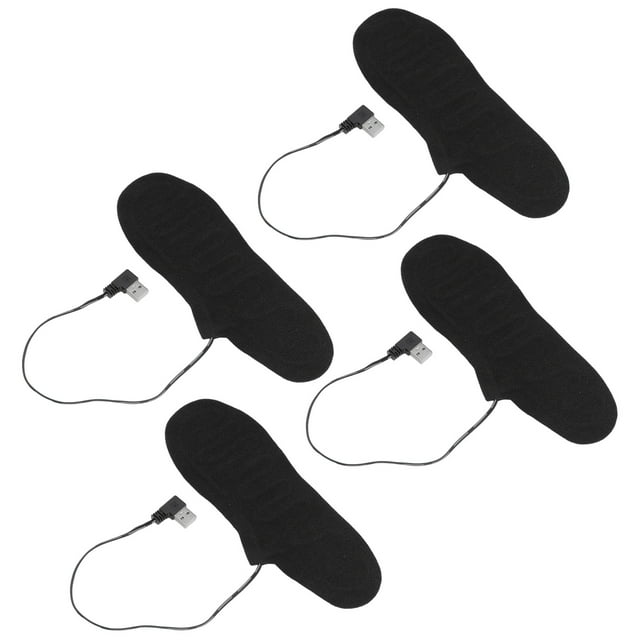 Plantillas de Zapatos Con Calefacción, 4 PCS Plantillas Califactadas Eléctricas Grandes Área de Calefacción Grande para USAR USB USB PARA ACTIVADADAS AL AIRE LIBRE PARA